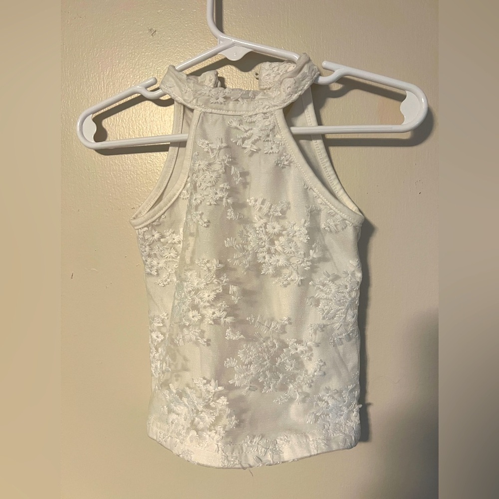 SHEIN baby 6/9 months top white